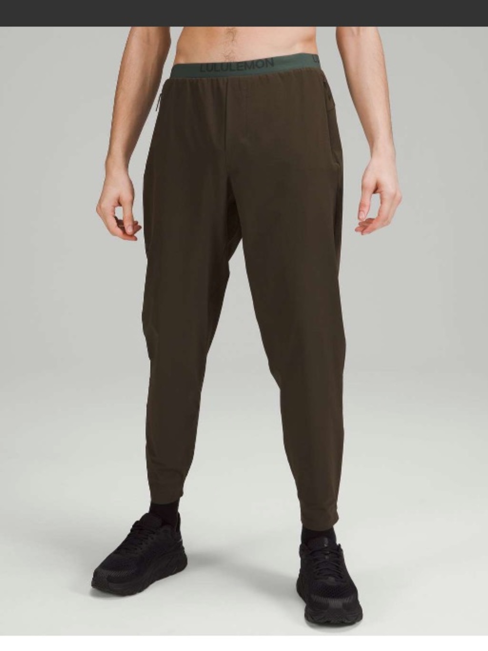 Lululemon Run State Jogger Dark Olive men’s size medium
